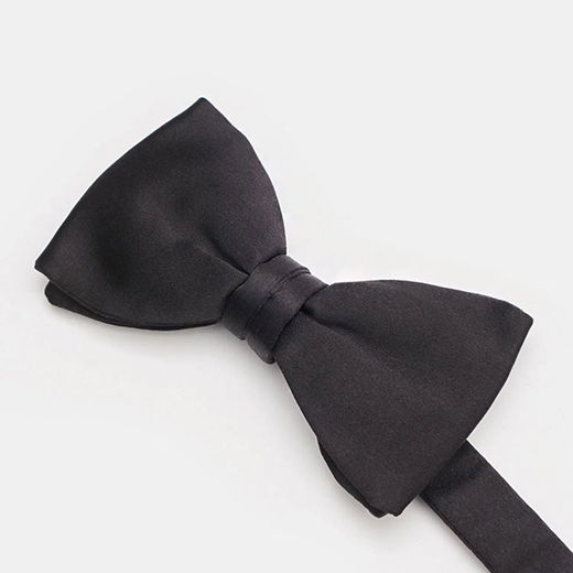 Festliche Smokingschleife für Herren in schwarz Festliche Smokingschleife für Herren in schwarz