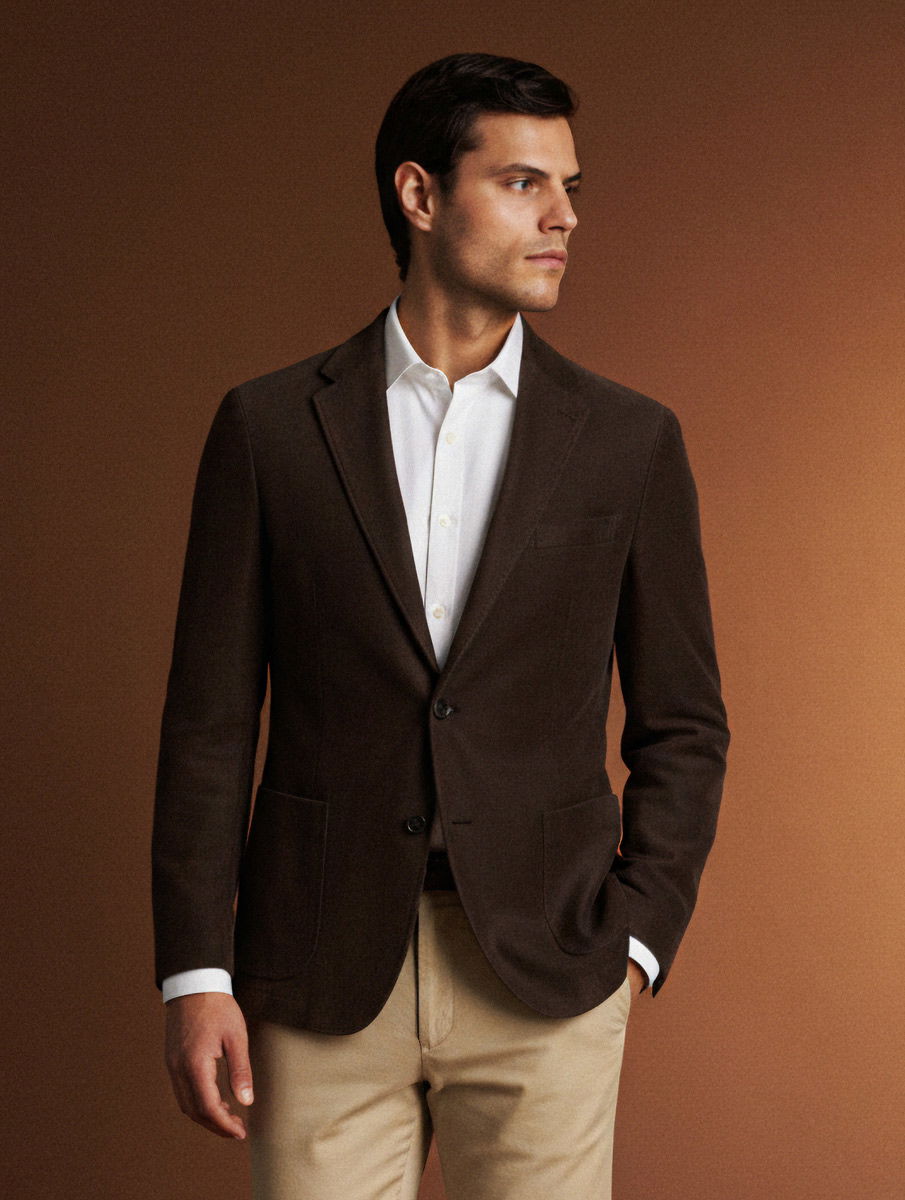 Kragen- und Reversarten von Sakkos