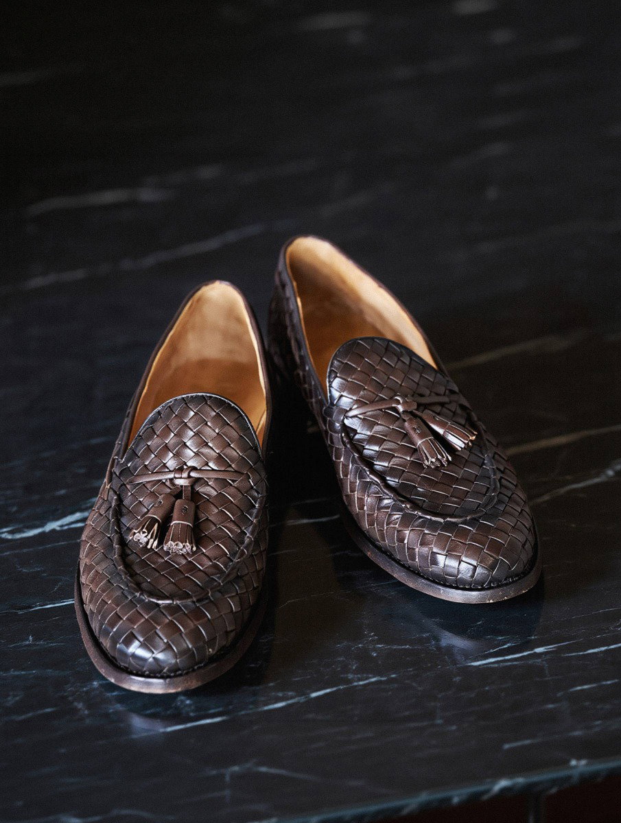 Lederschuhe reinigen