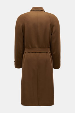 Dries van Noten Wollmantel 'Rave Bis' braun