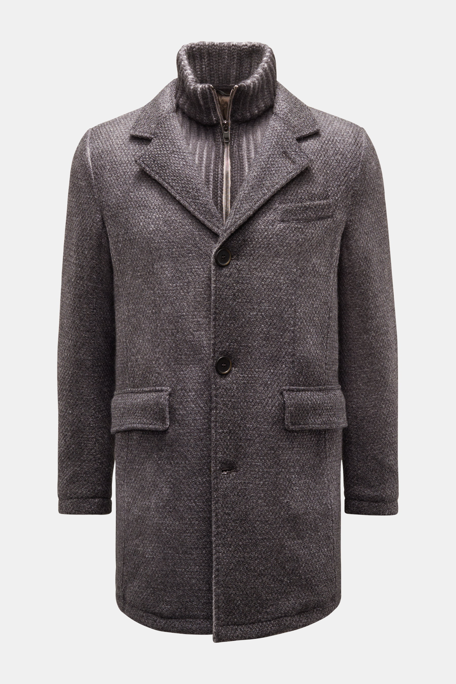 GMS75 Kurzmantel grau