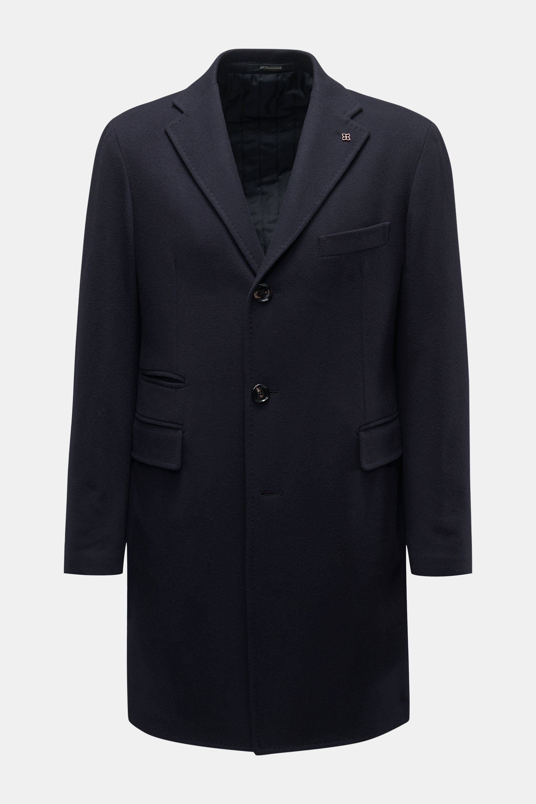 Tagliatore Wollmantel navy