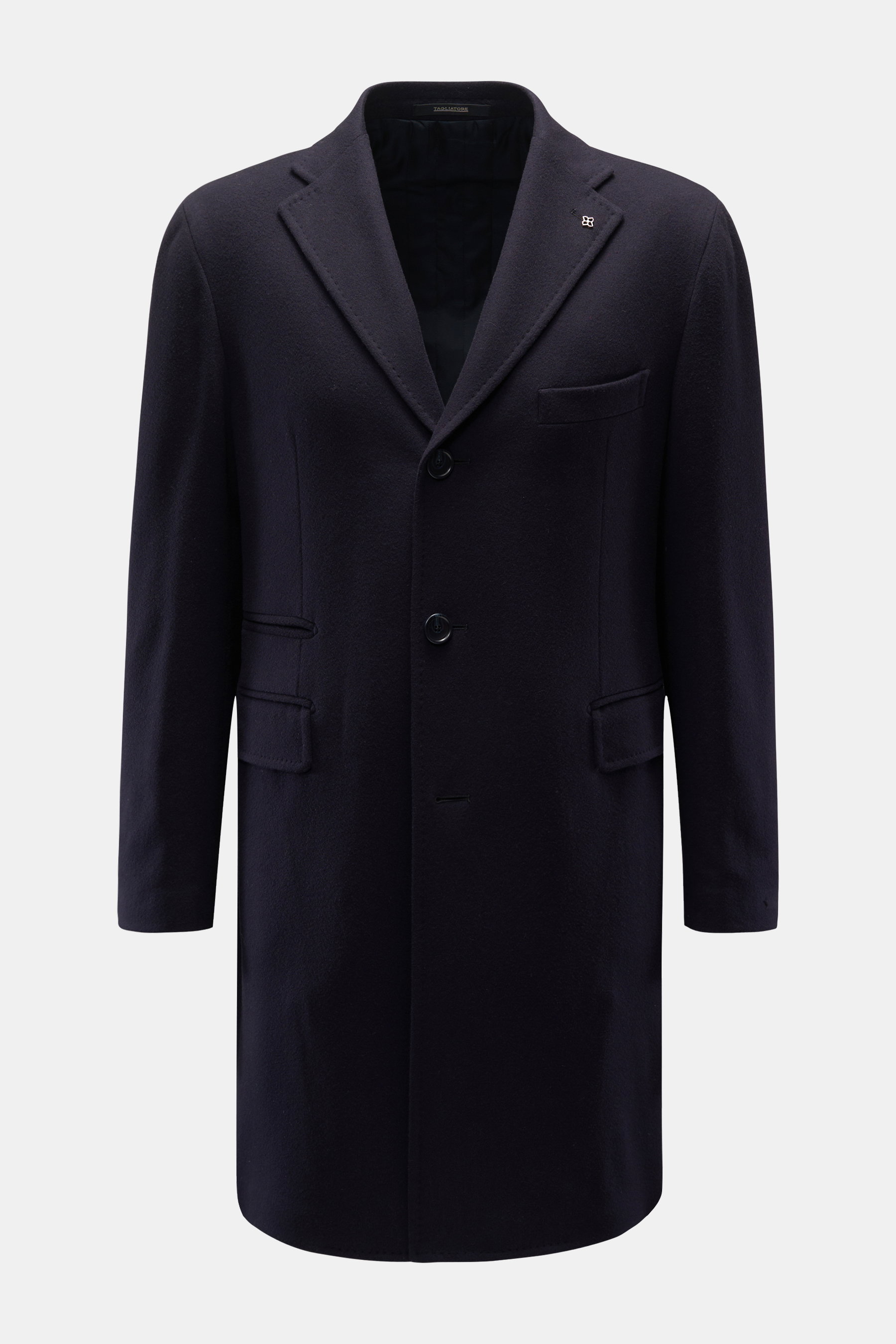 Tagliatore Wollmantel navy