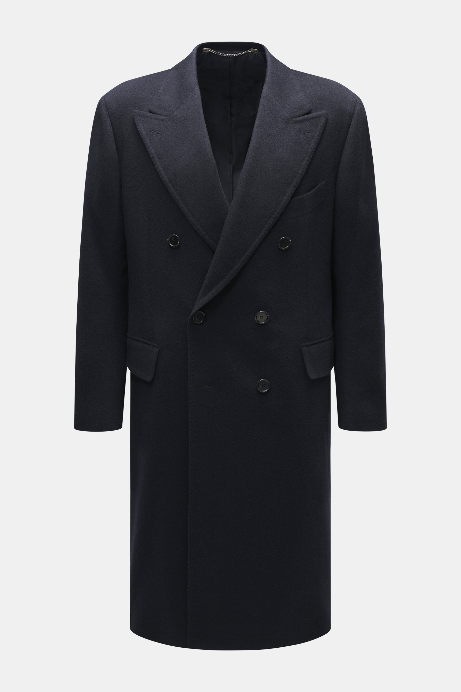 Cesare Attolini Cashmere Mantel navy
