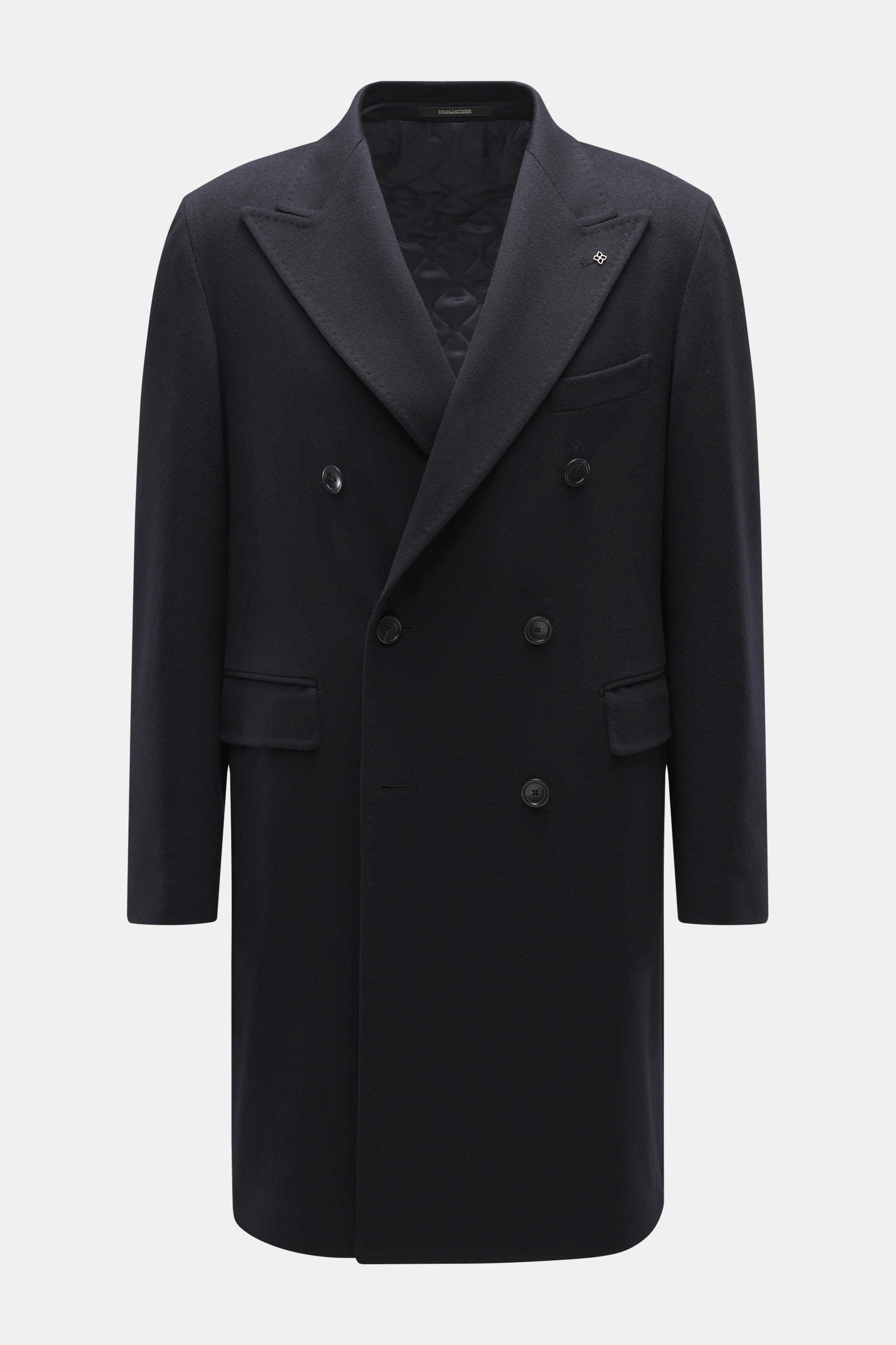 Tagliatore Wollmantel dark navy