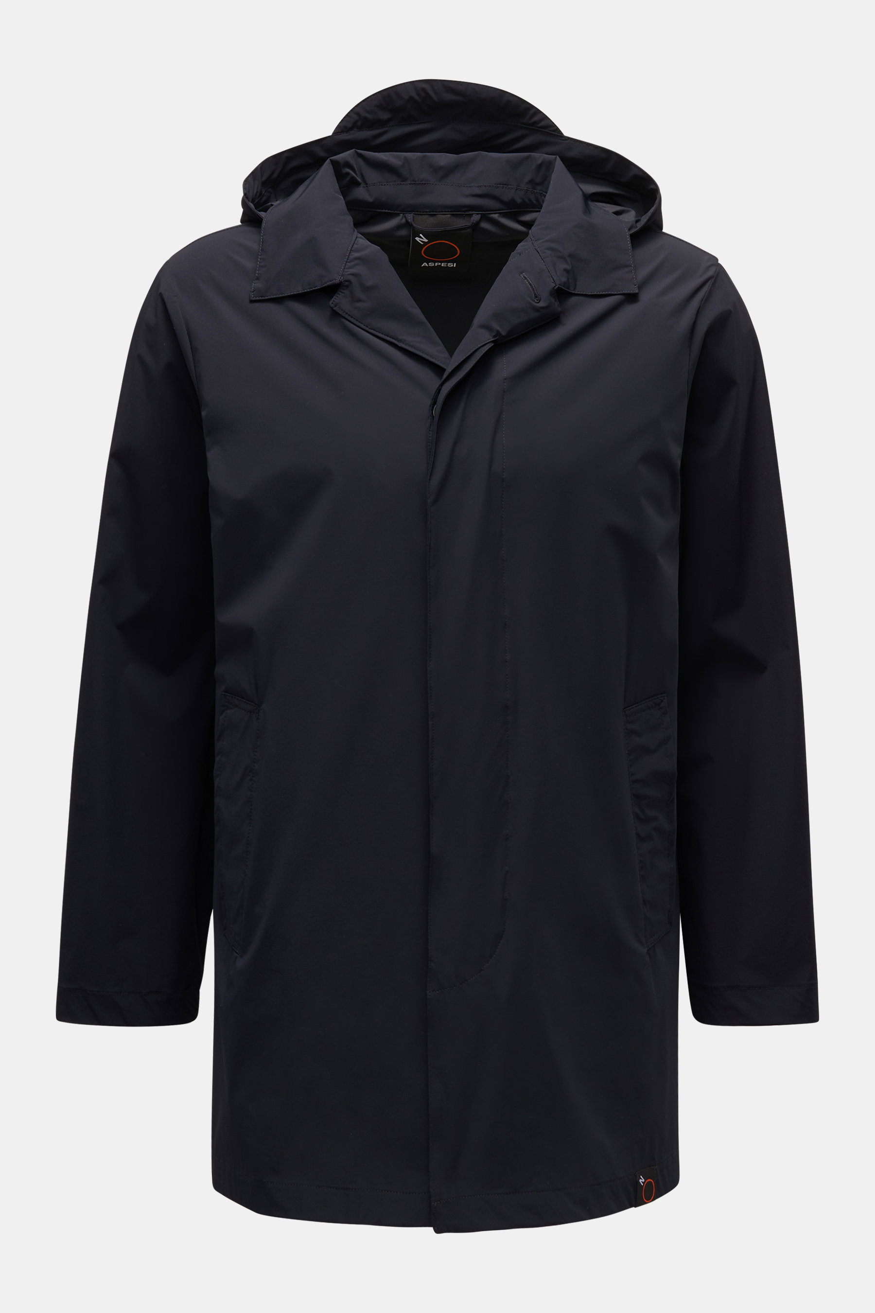 Aspesi Regenmantel dark navy