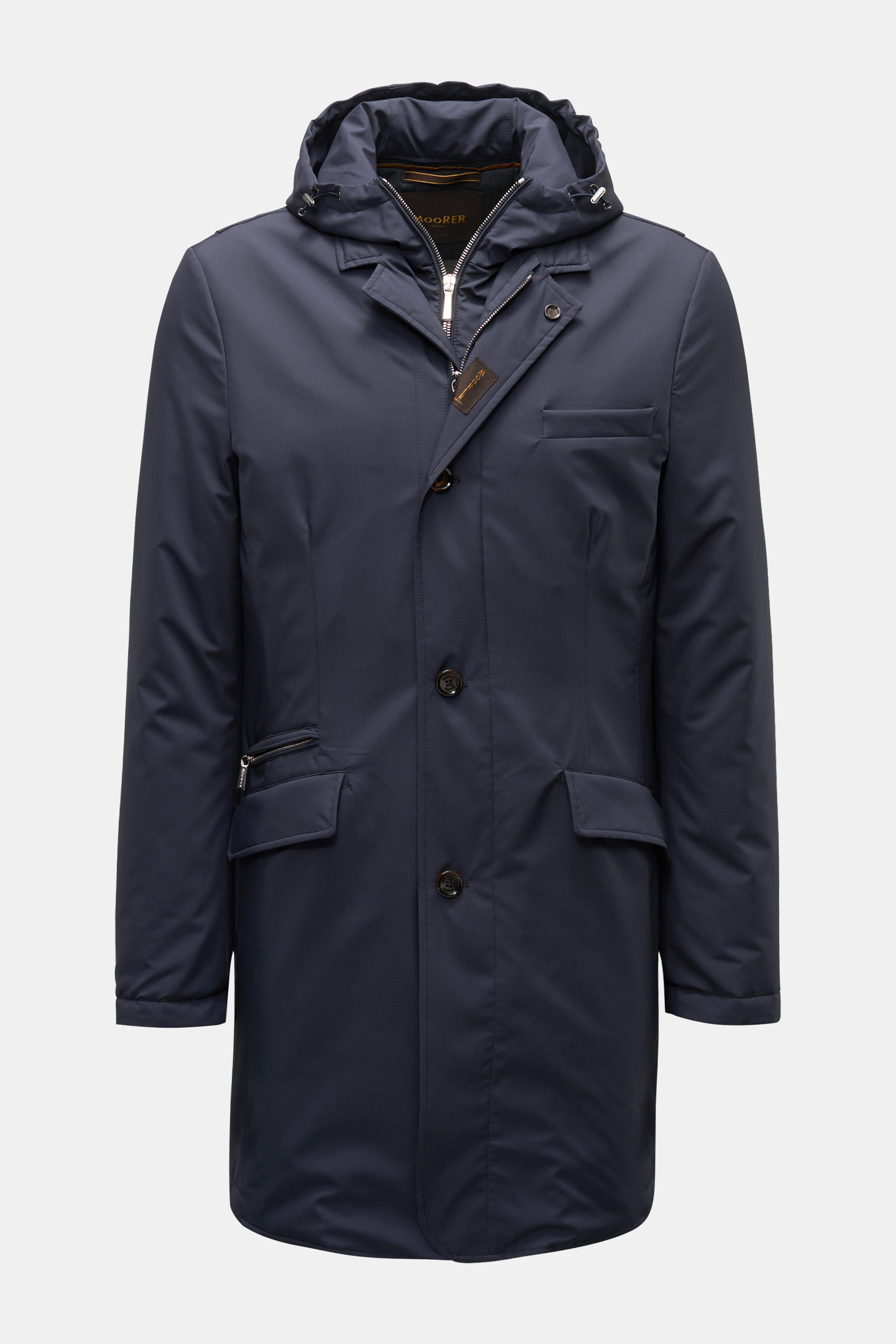 Moorer Kurzmantel 'Dustin' navy