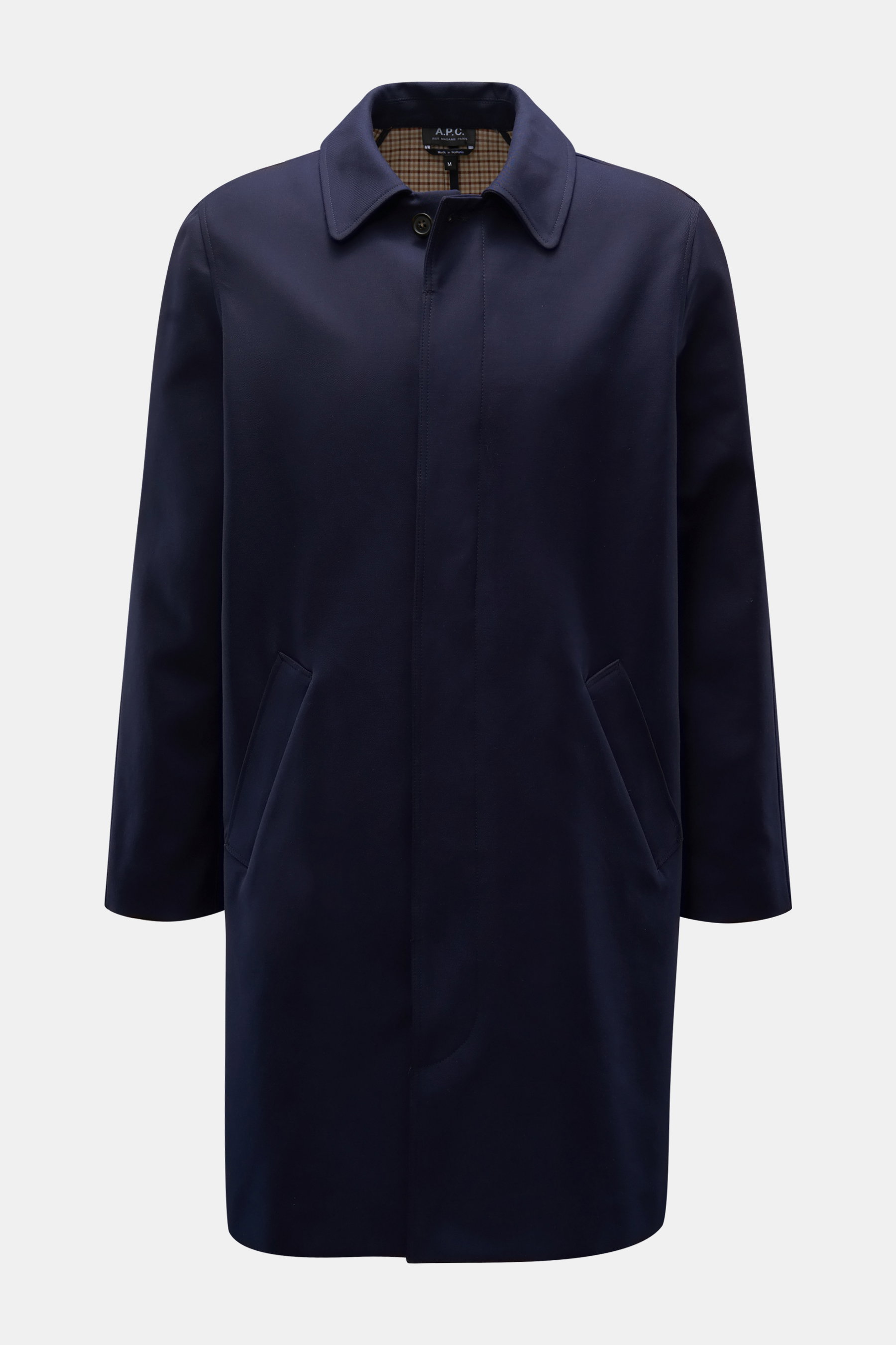 A.P.C. Mantel 'Phil' navy