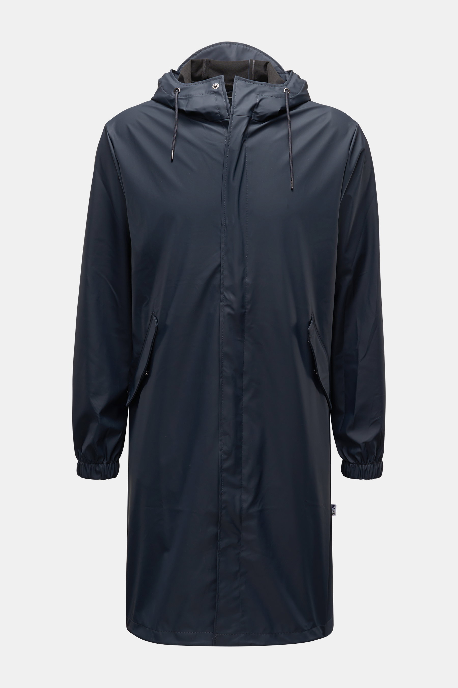 Rains Rain coat 'Fishtail Parka' black