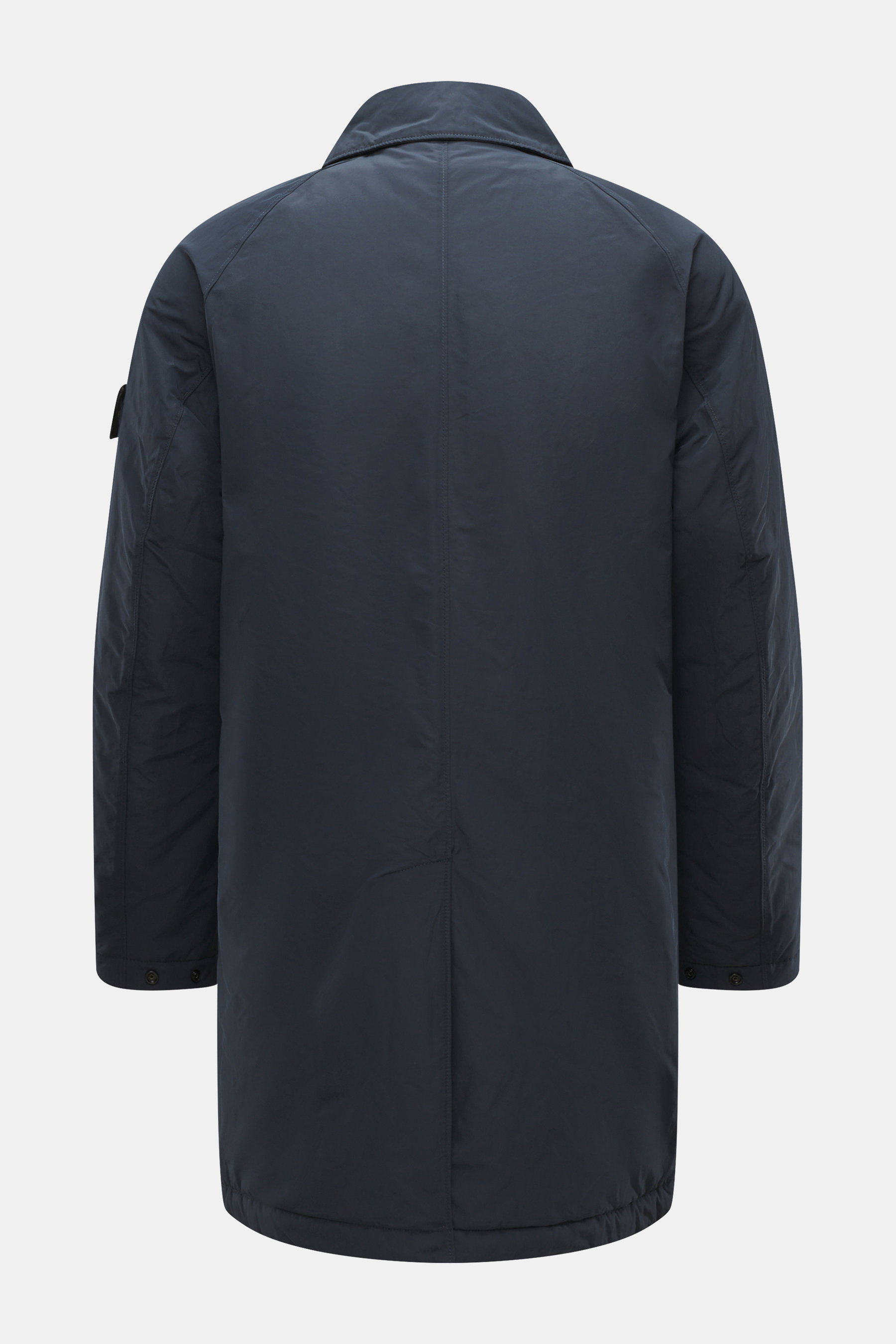 STONE ISLAND Short Coat 'Micro Reps' navy