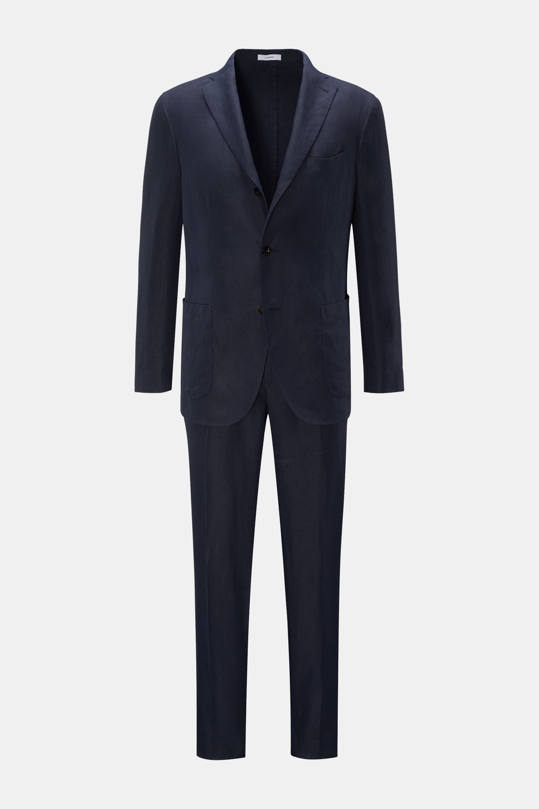 Boglioli Linen suit 'K. Jacket' navy