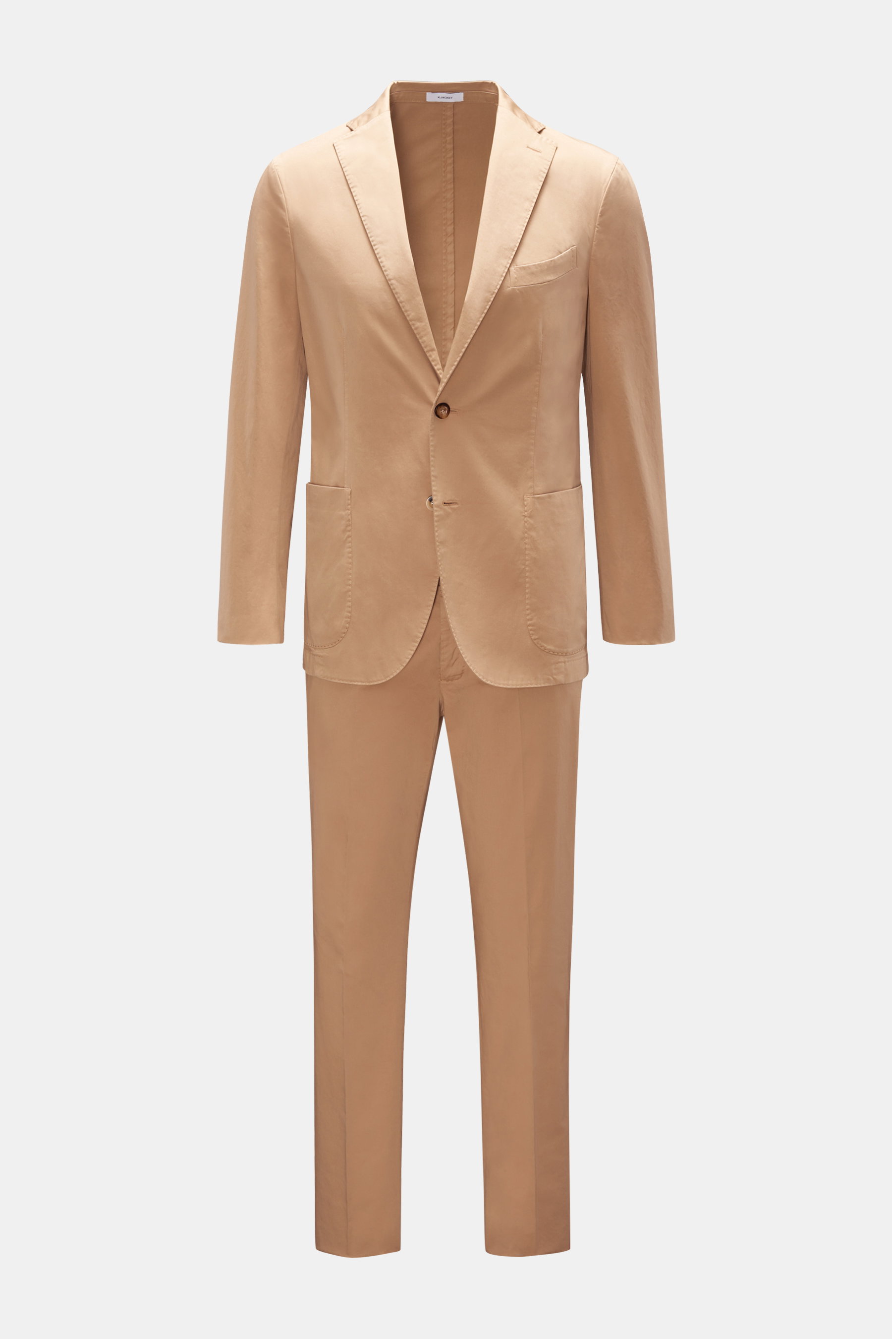 Boglioli Baumwollanzug 'K. Jacket' hellbraun