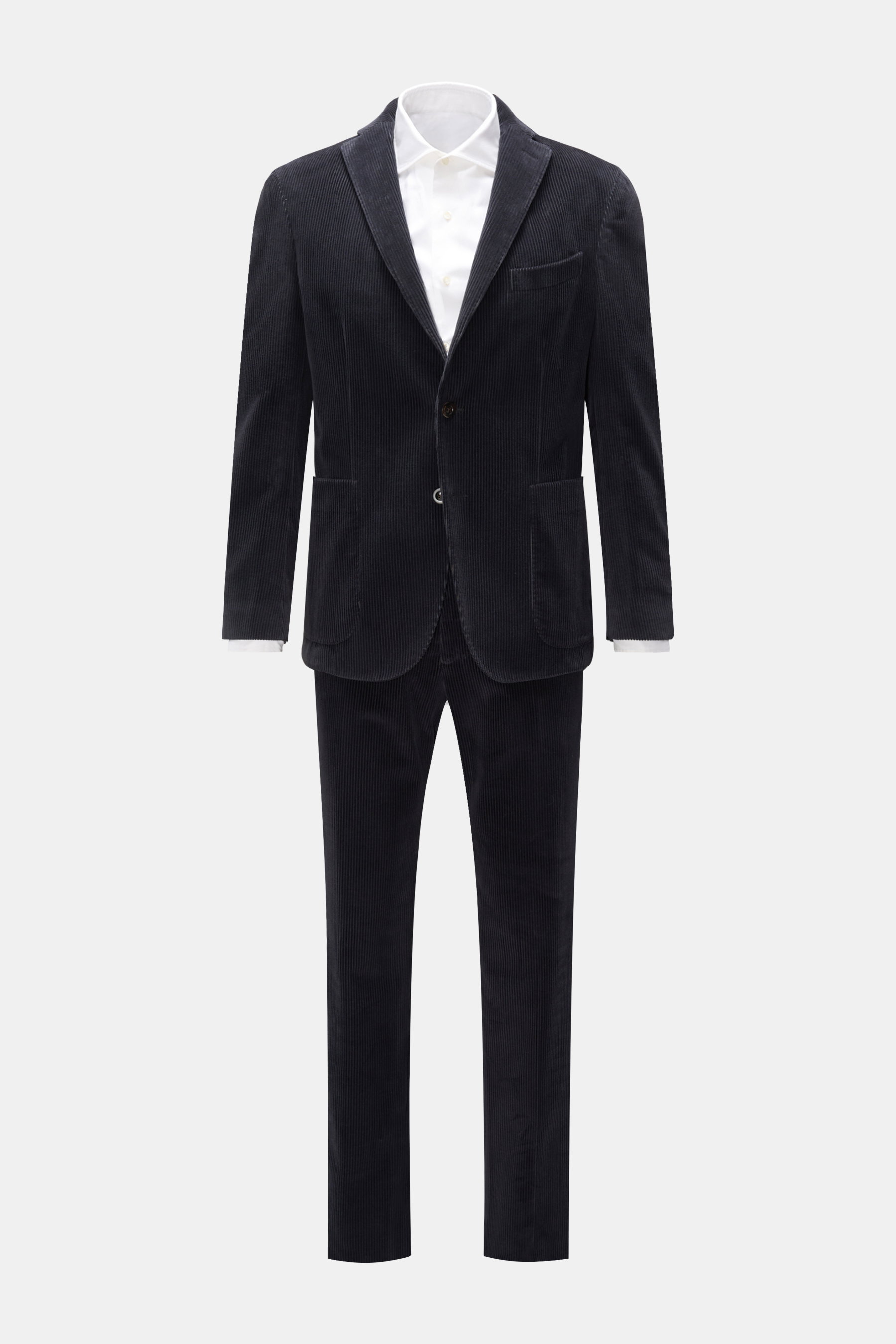 Boglioli Cordanzug 'K. Jacket' anthrazit