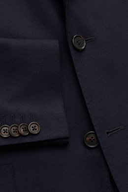 Corneliani Jersey suit navy