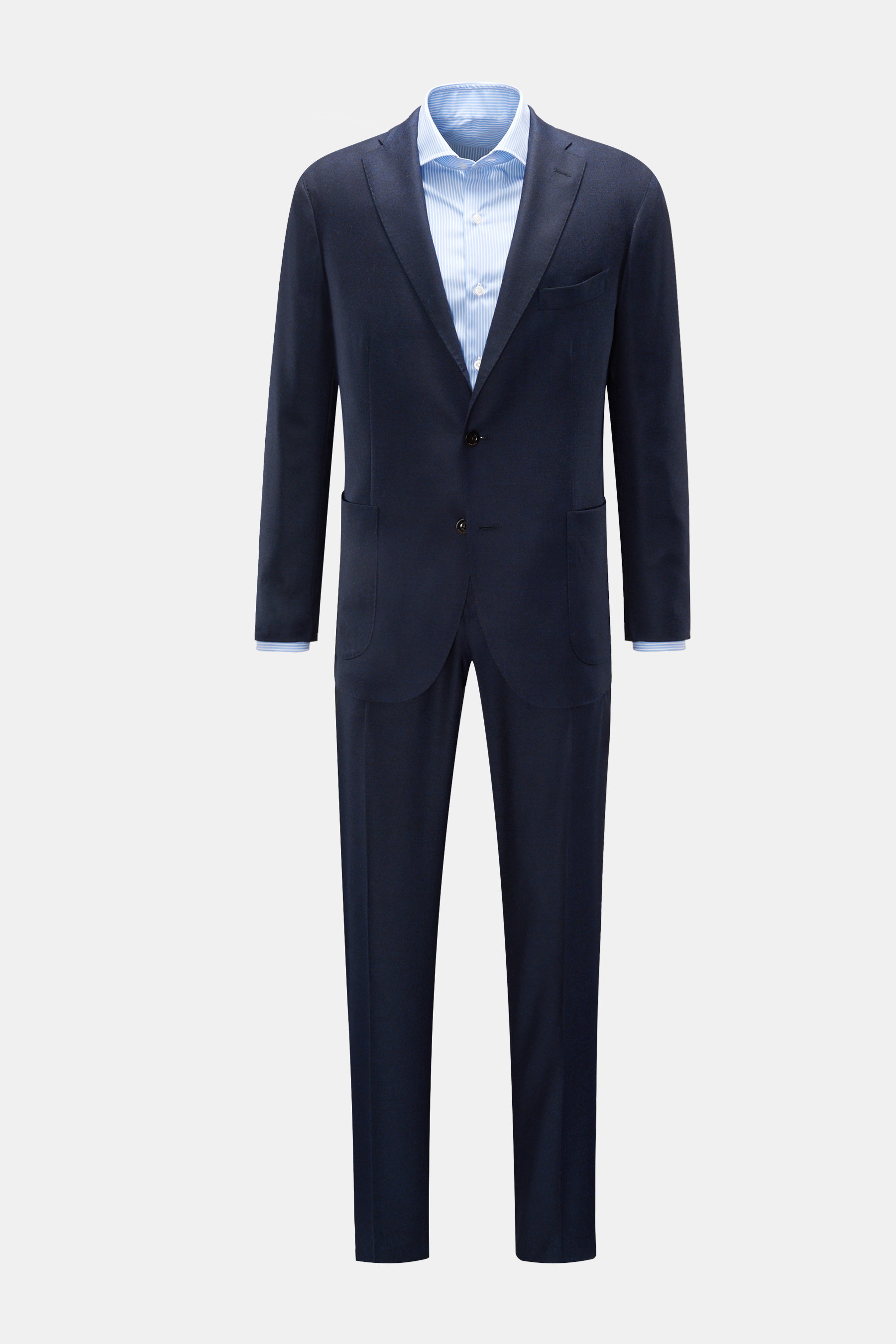 Boglioli Anzug 'K. Jacket' dark navy meliert