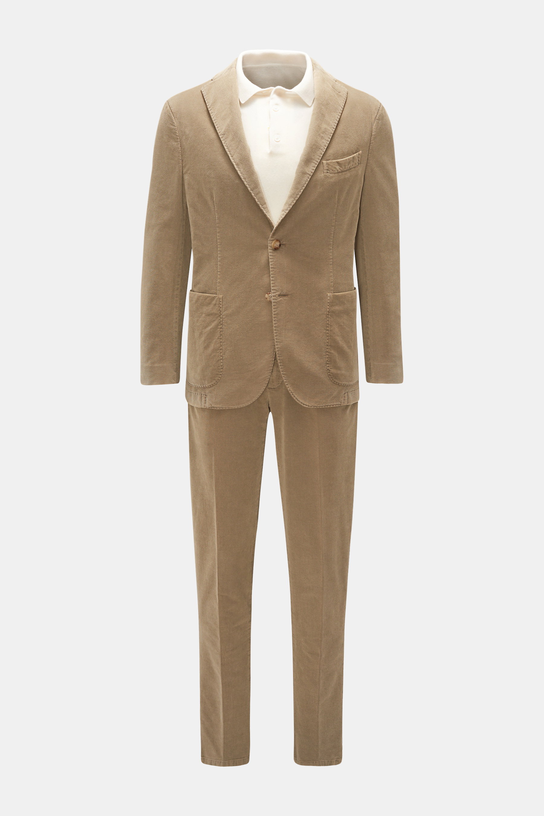 Boglioli Cord Anzug 'K. Jacket' beige
