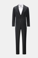Cesare Attolini Suit dark grey mottled