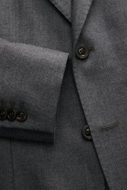 Boglioli Anzug 'K. Jacket' grau meliert