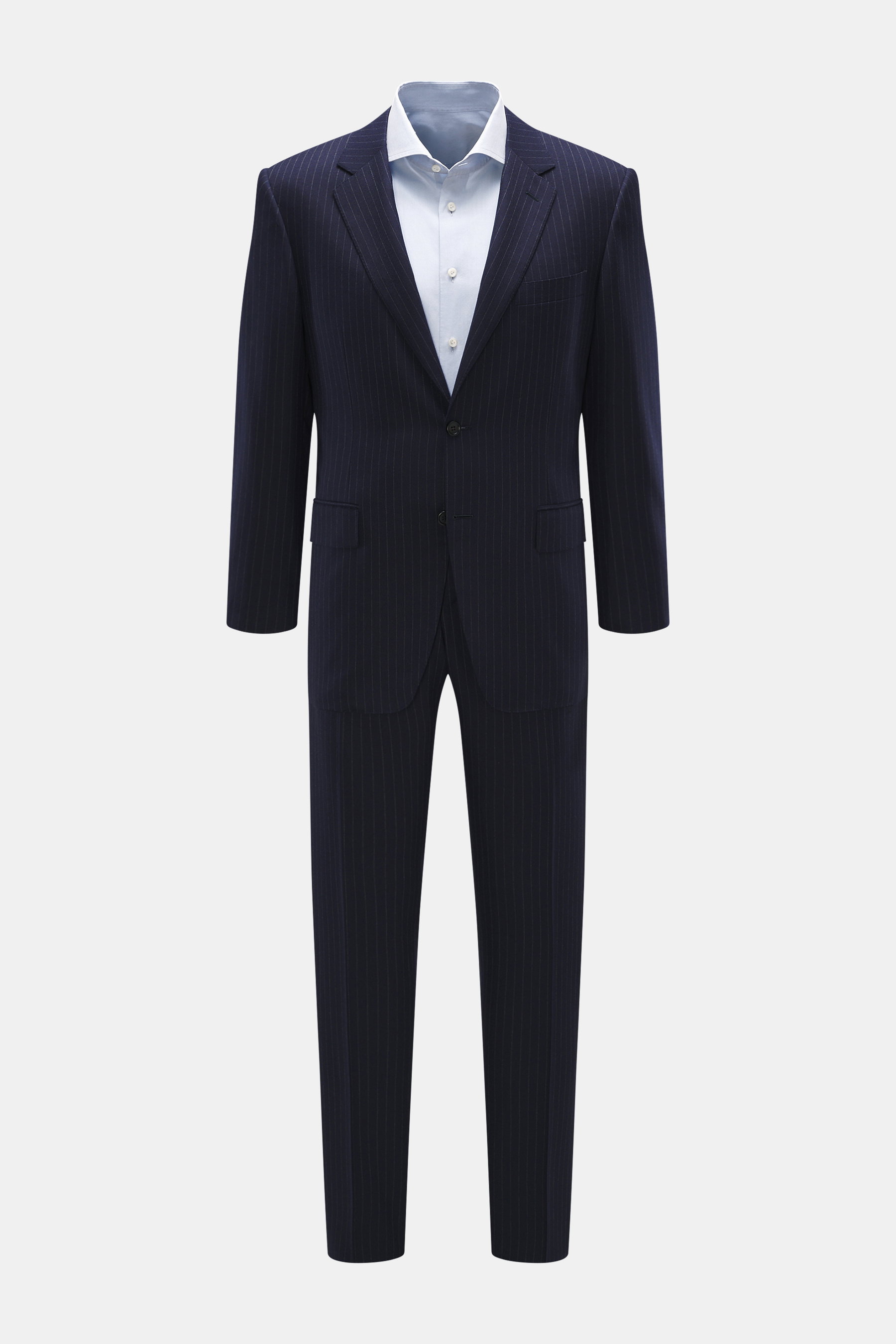 Canali Anzug 'Giacca' navy gestreift
