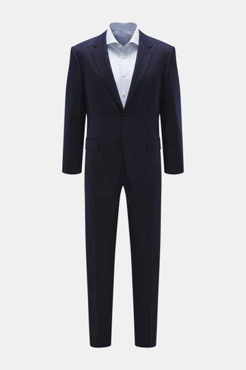 Canali Anzug 'Giacca' navy gestreift
