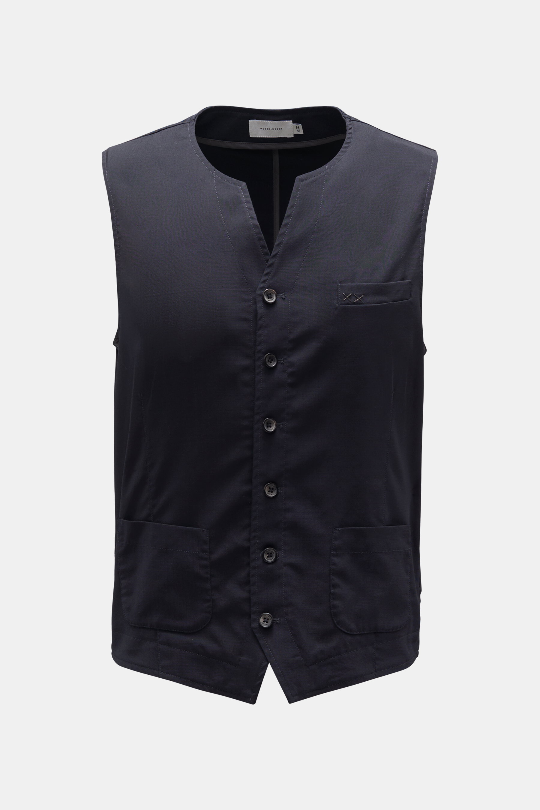 Weber+Weber Weste 'Fresco Gilet' dark navy