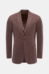 Stile Latino Cashmere Sakko 'Vincenzo' hellbraun kariert