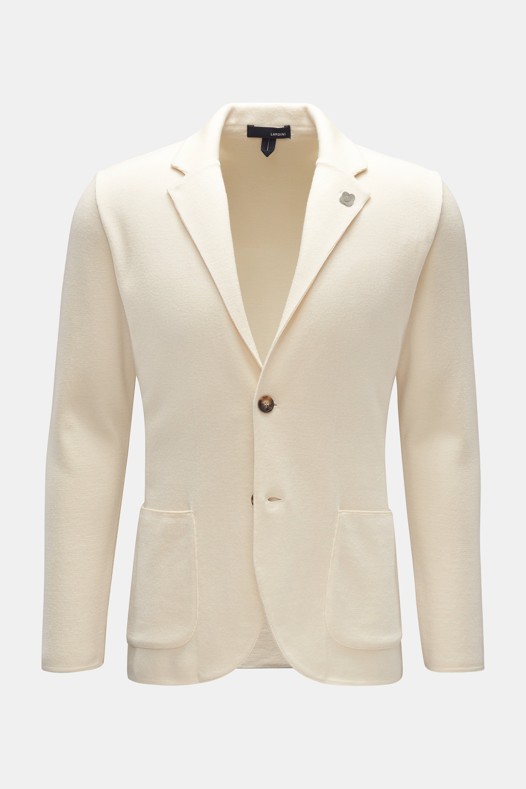 Lardini Strickblazer creme