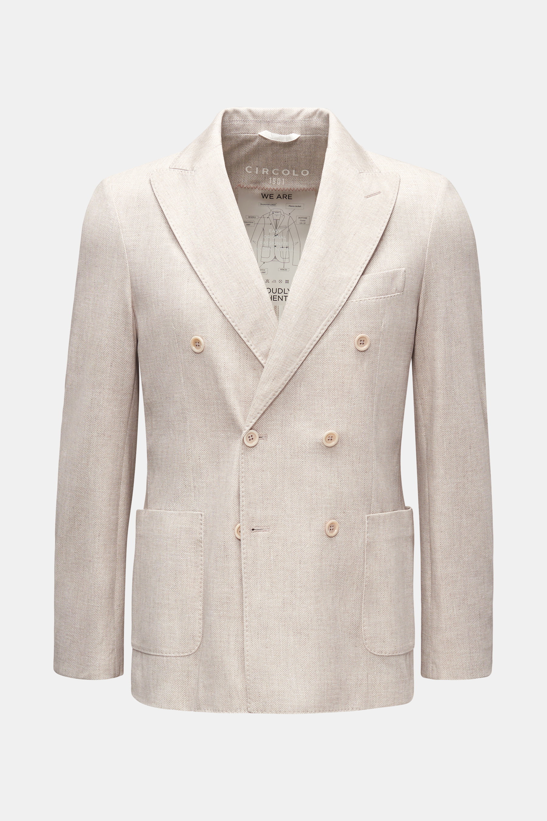 Circolo 1901 Jersey-Sakko beige