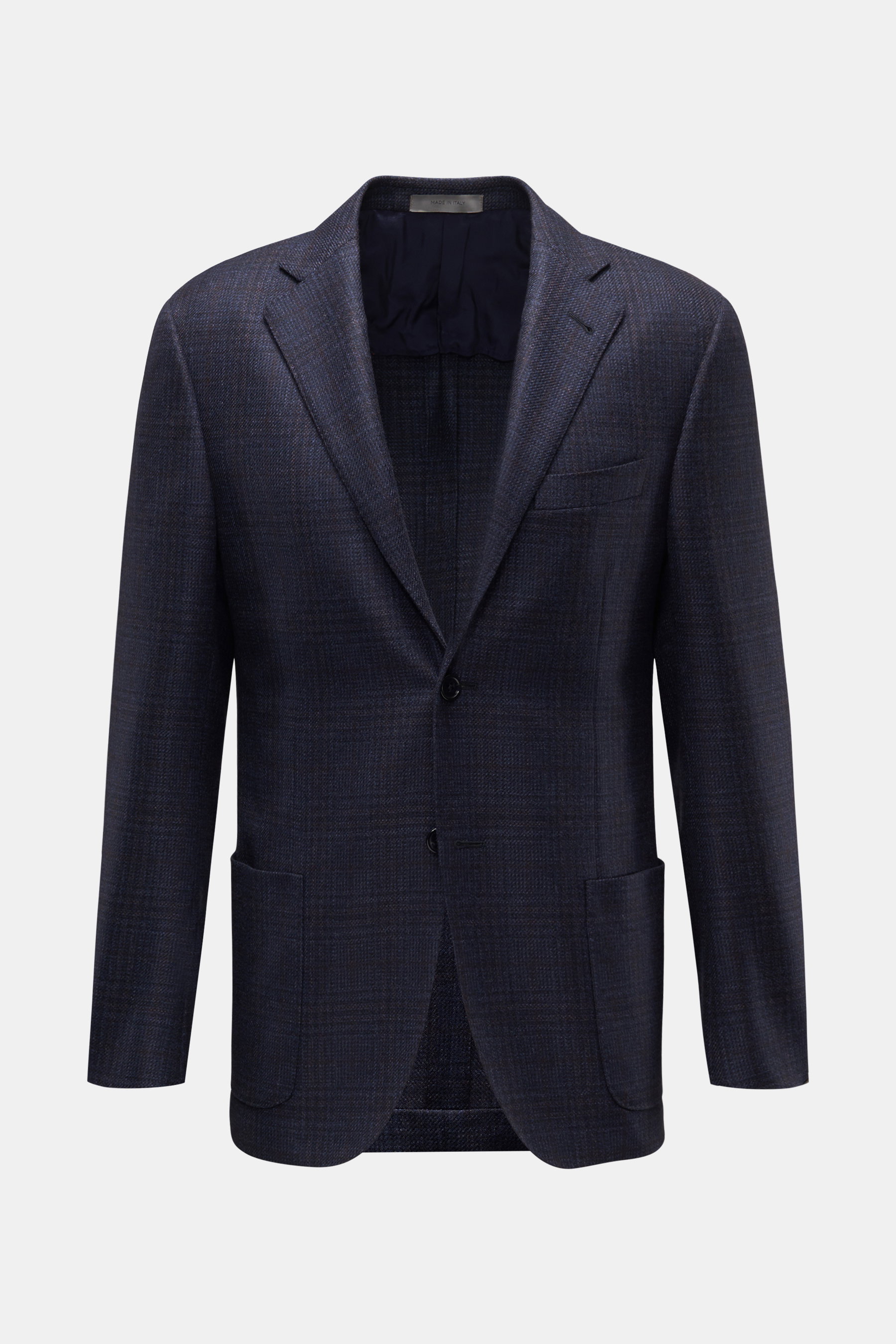 Corneliani Sakko navy/schwarz kariert