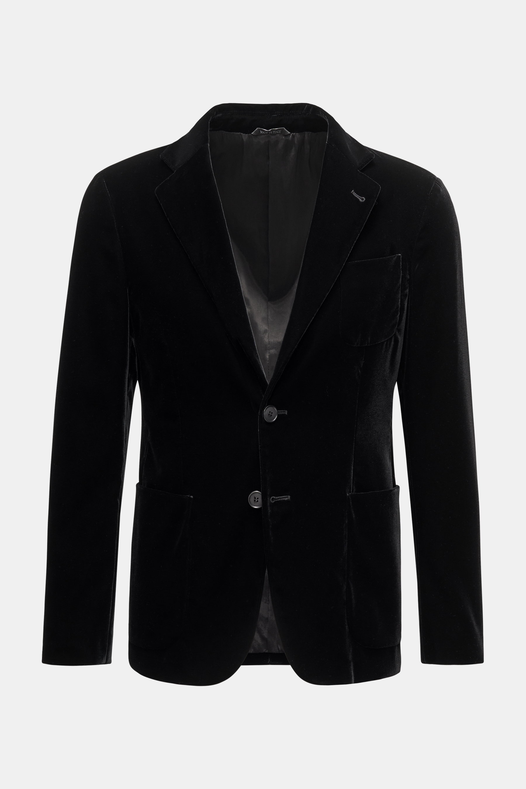 Giorgio Armani Samtsakko schwarz