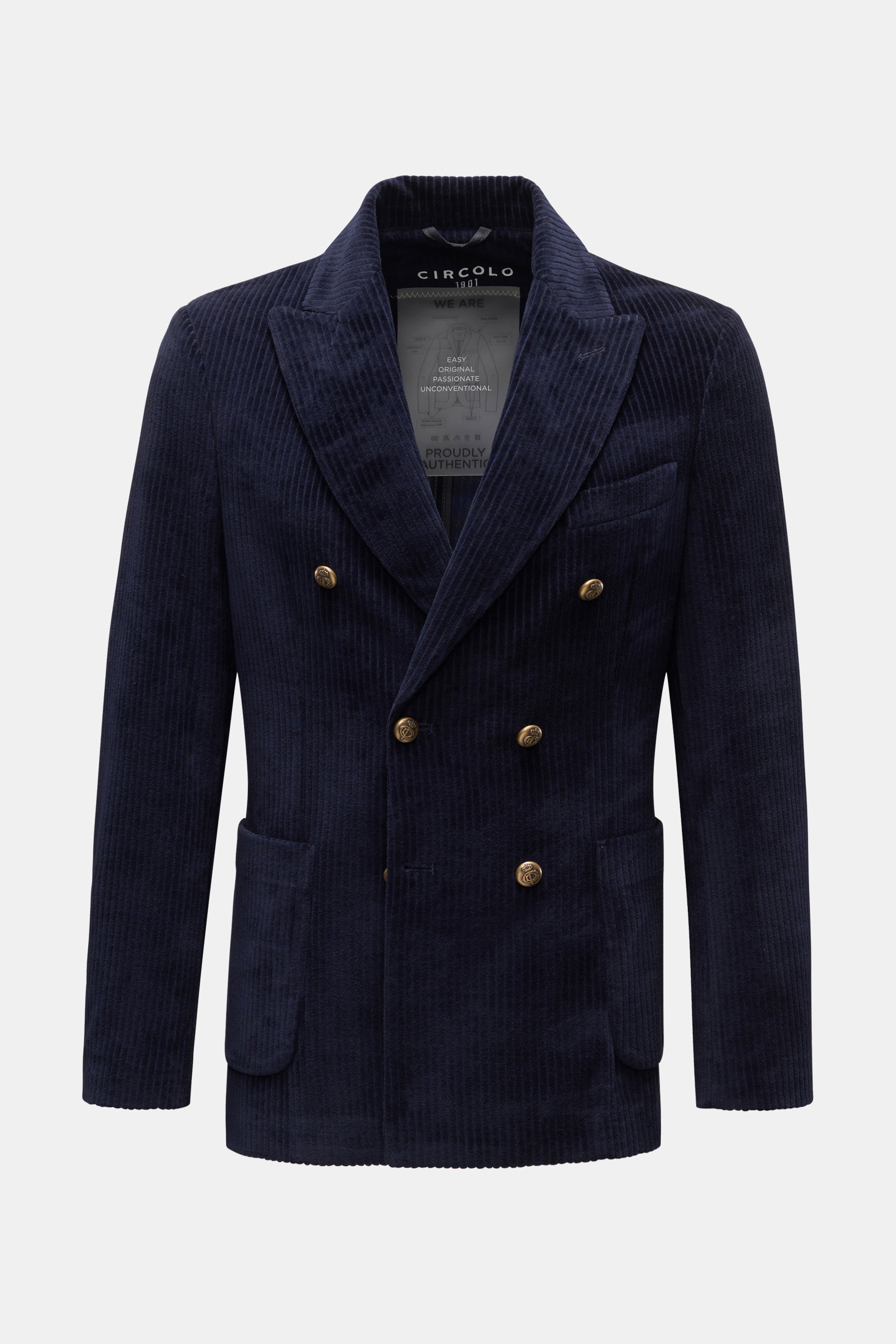 Circolo 1901 Cordsakko navy