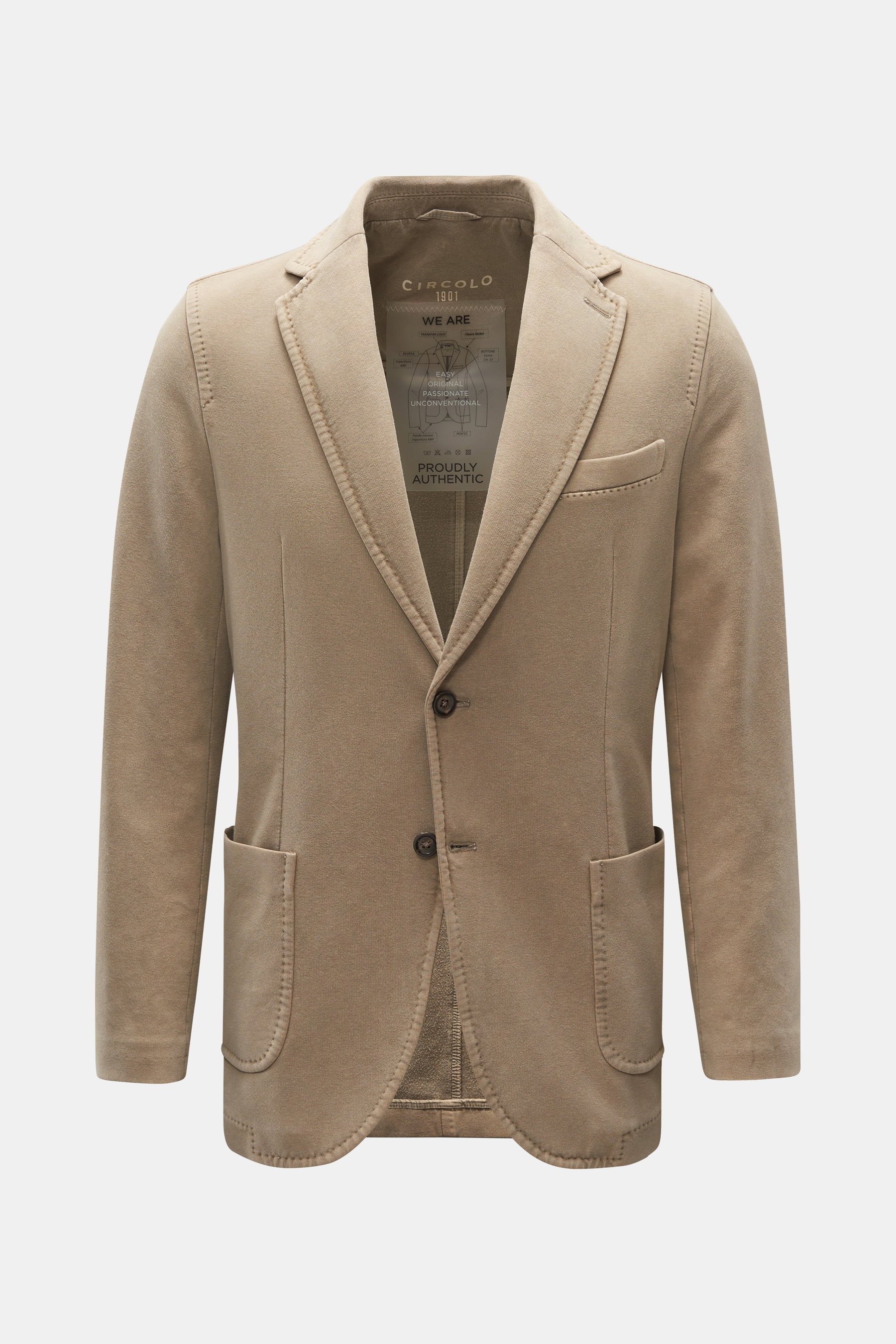 Circolo 1901 Jersey-Sakko beige