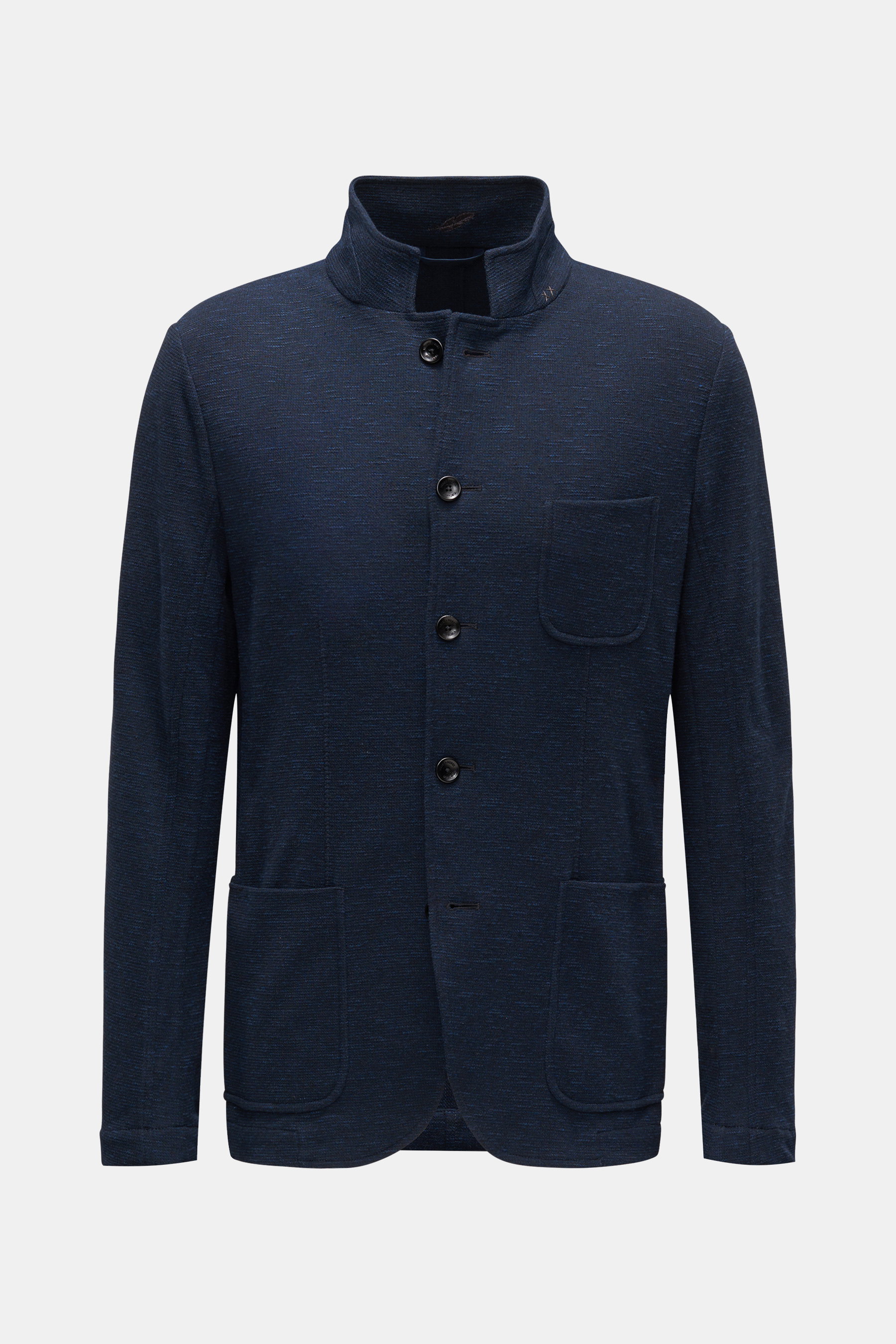 Weber+Weber Jersey-Sakko 'Cotton Travel WW Blazer' navy