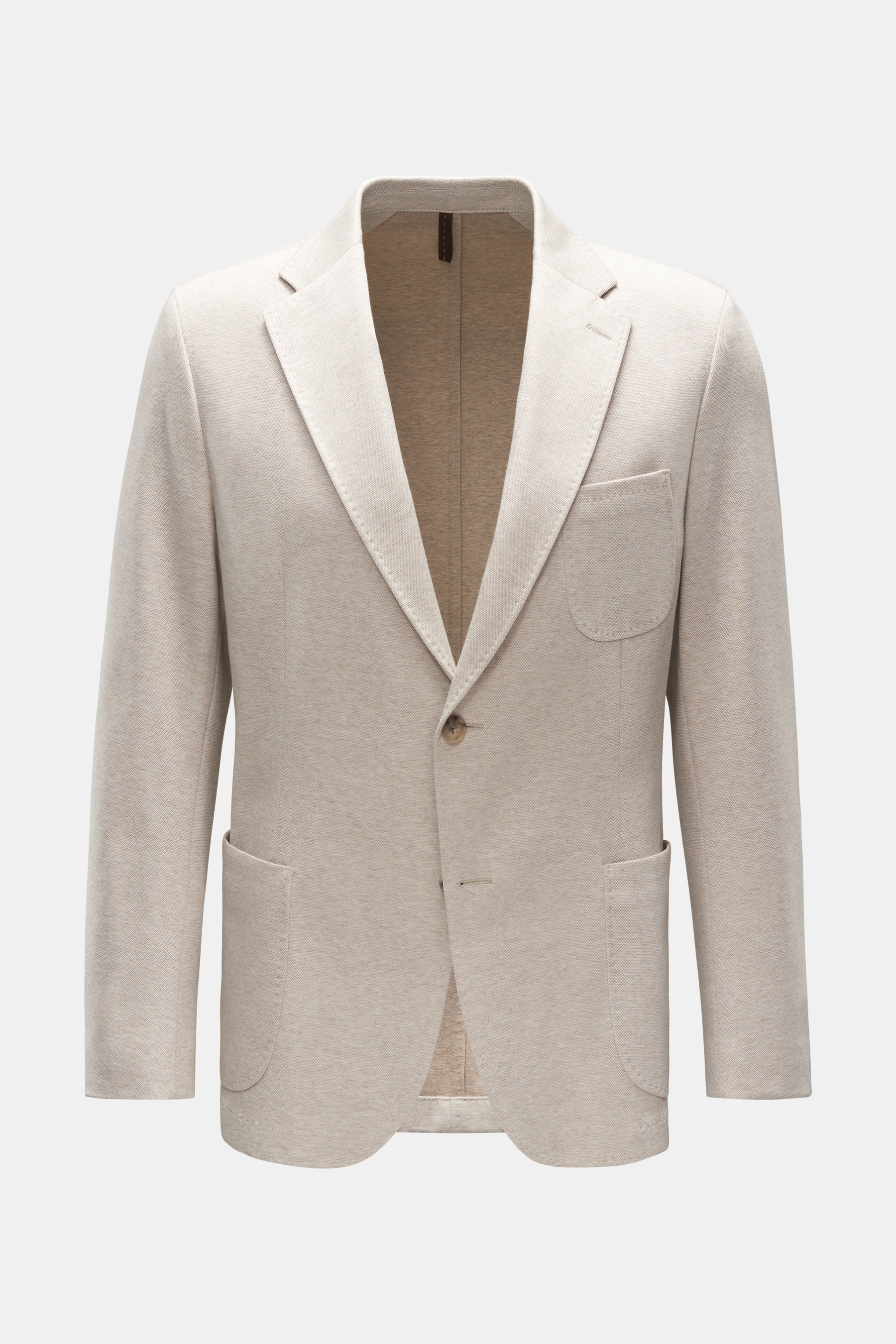 Windsor Jersey-Sakko 'Maglia' beige meliert