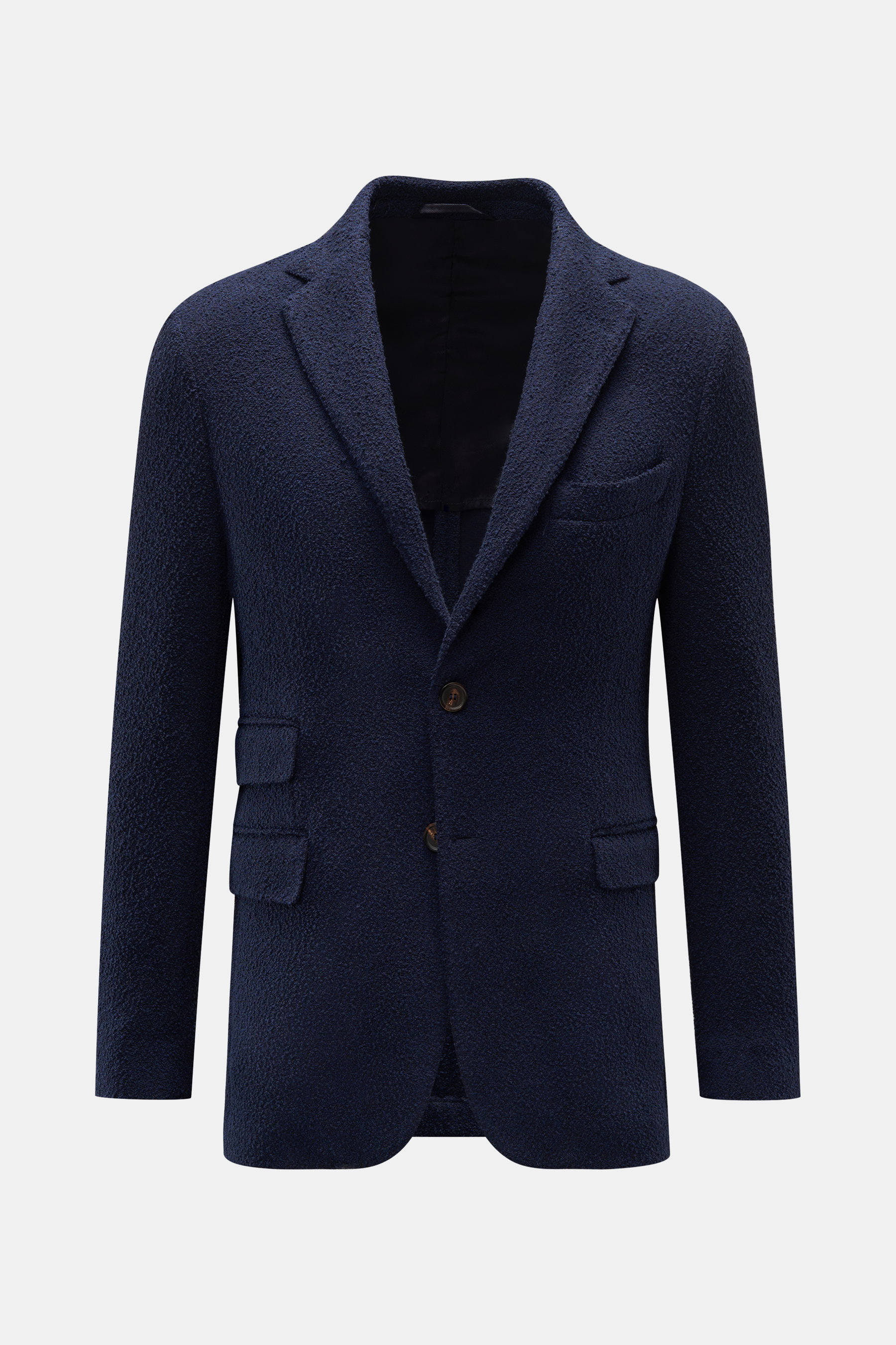 Doppiaa Bouclé-Sakko 'Aanzio' navy