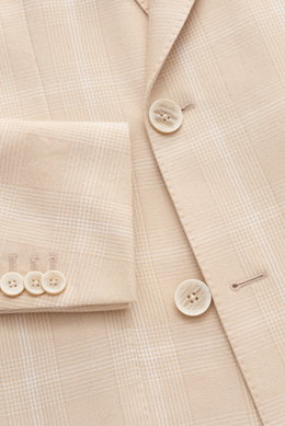 Lardini Sakko beige kariert
