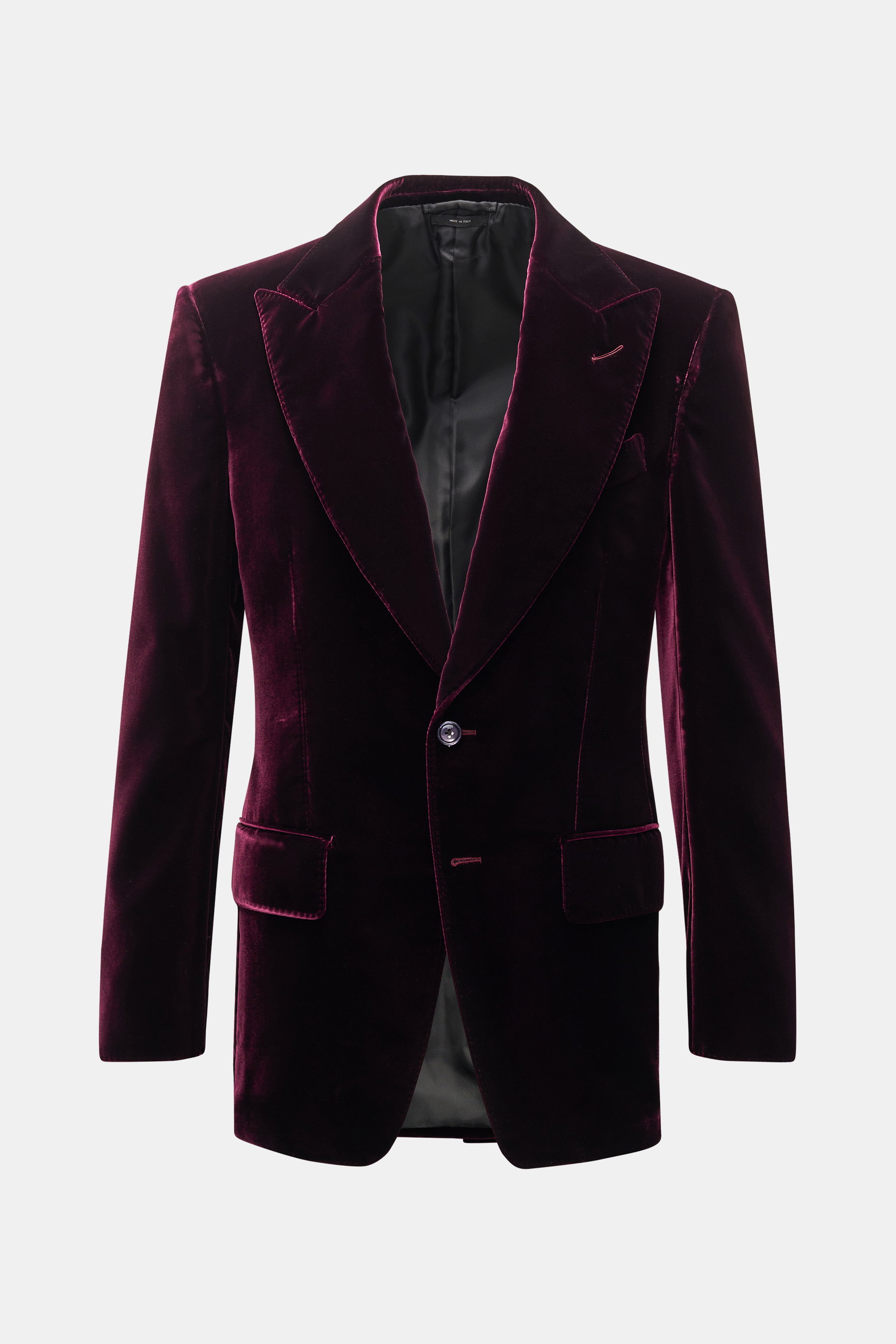 Tom Ford Samtsakko 'Atticus' bordeaux