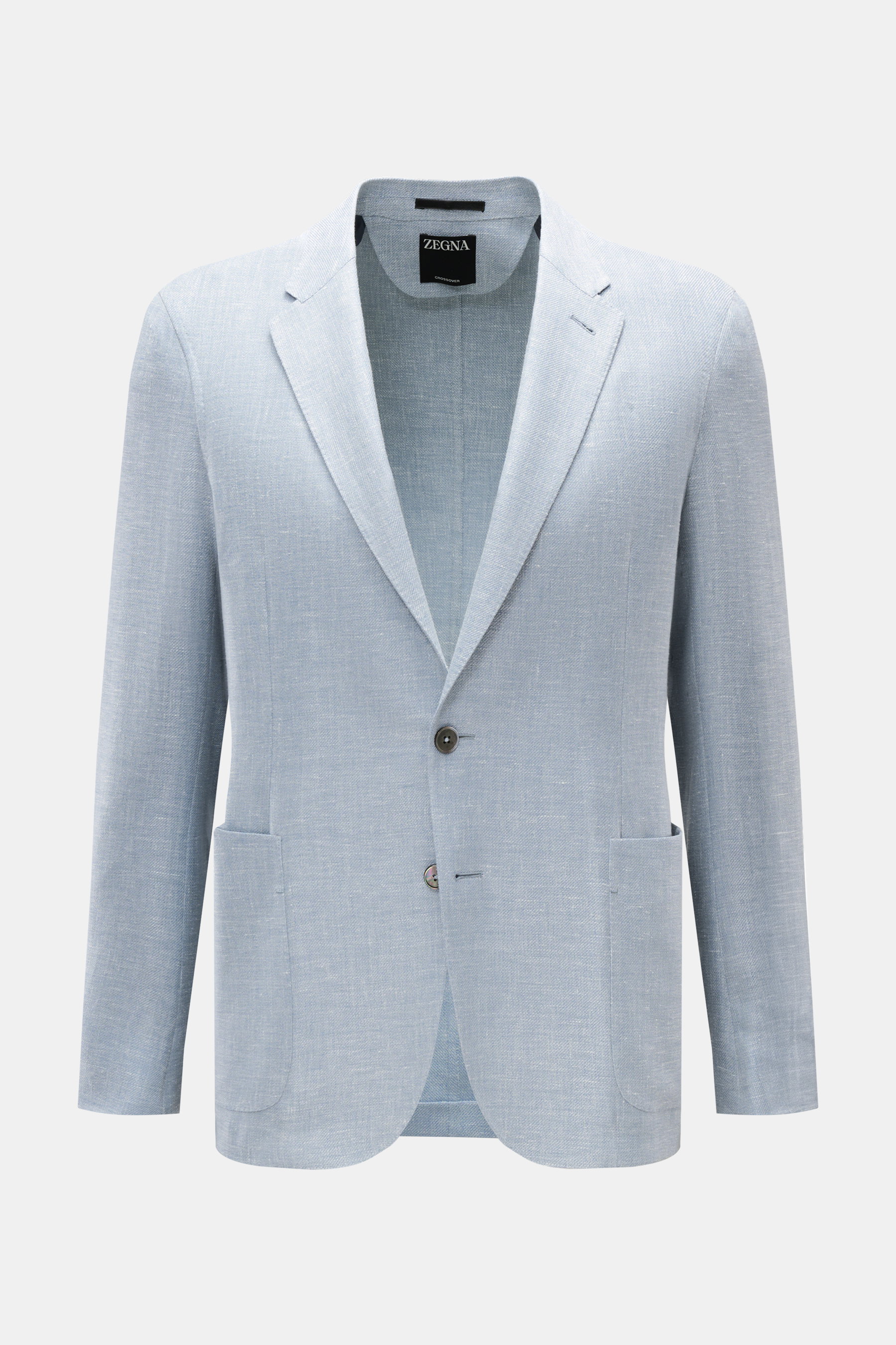 Zegna Sakko rauchblau meliert