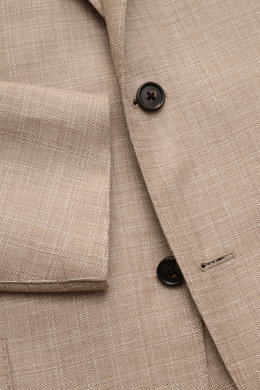 Corneliani Sakko taupe meliert