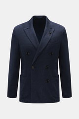 Lardini Strickblazer navy meliert