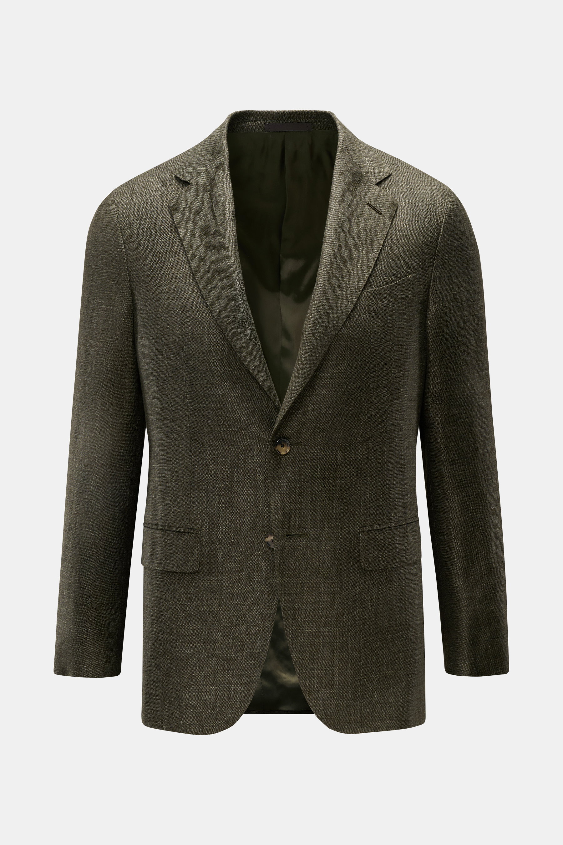Caruso Sakko 'Aida' dark olive meliert