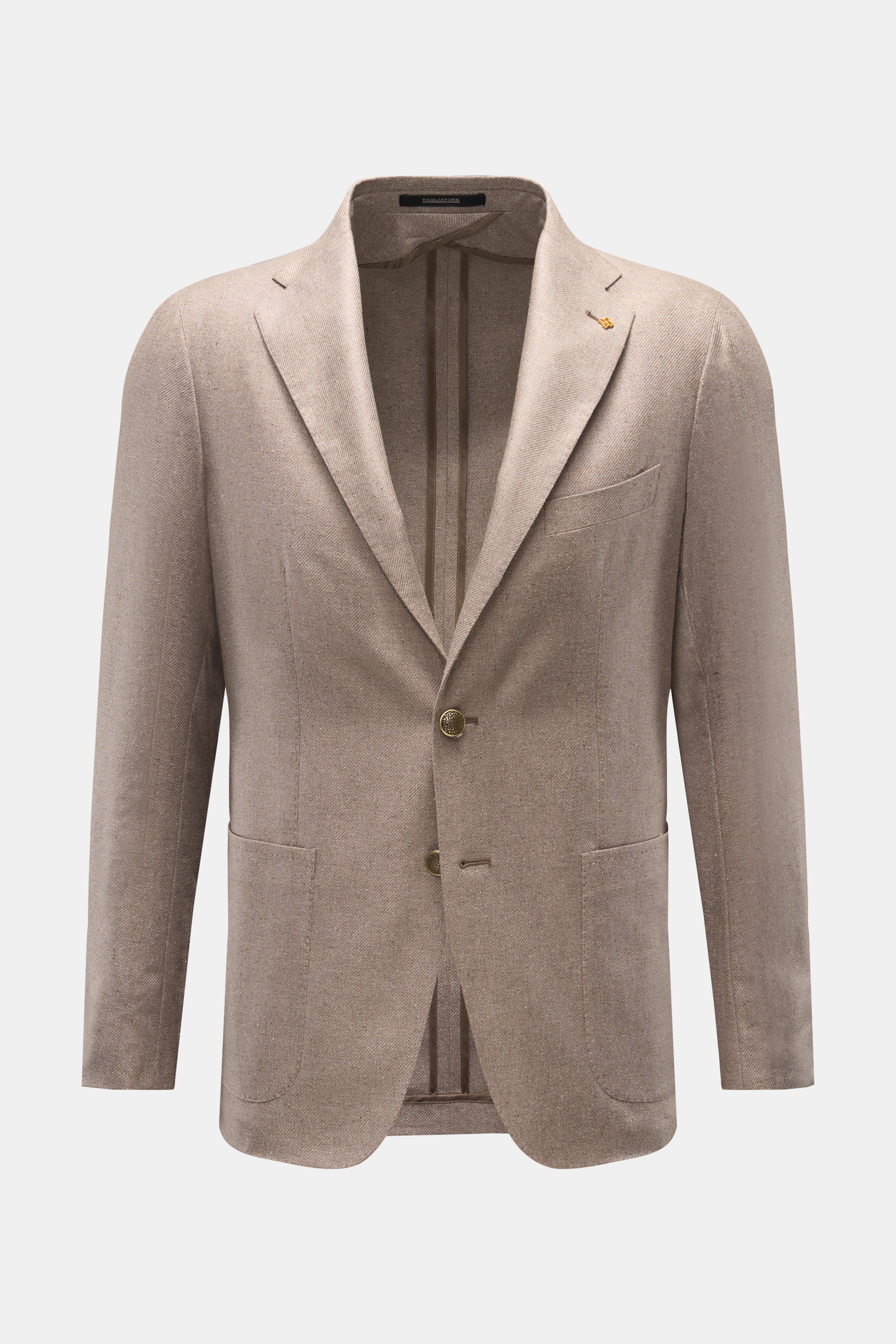 Tagliatore Seidensakko taupe