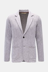 Maurizio Baldassari Strickblazer braun/weiß meliert