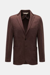 Maurizio Baldassari Jersey-Sakko dunkelbraun