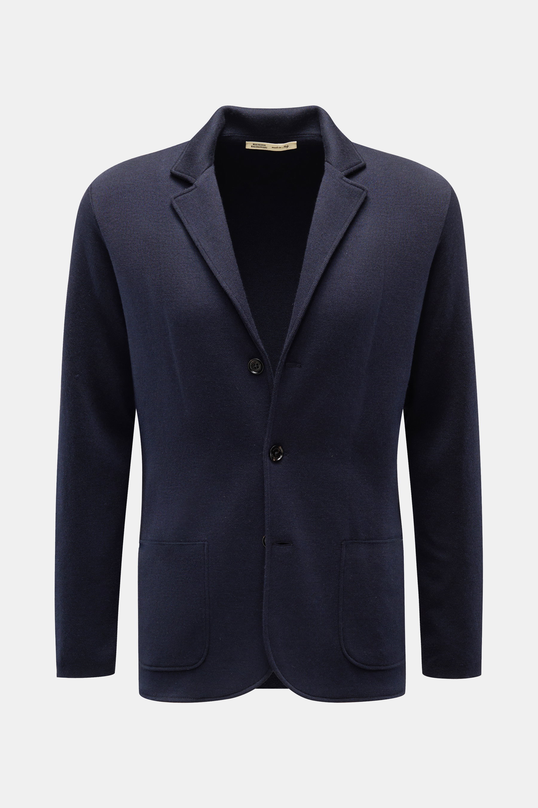 Maurizio Baldassari Cashmere Strickblazer navy