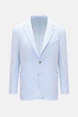 Giampaolo Seersucker jacket light blue/white striped