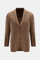 Cesare Attolini Smart-casual jacket brown/dark brown checked