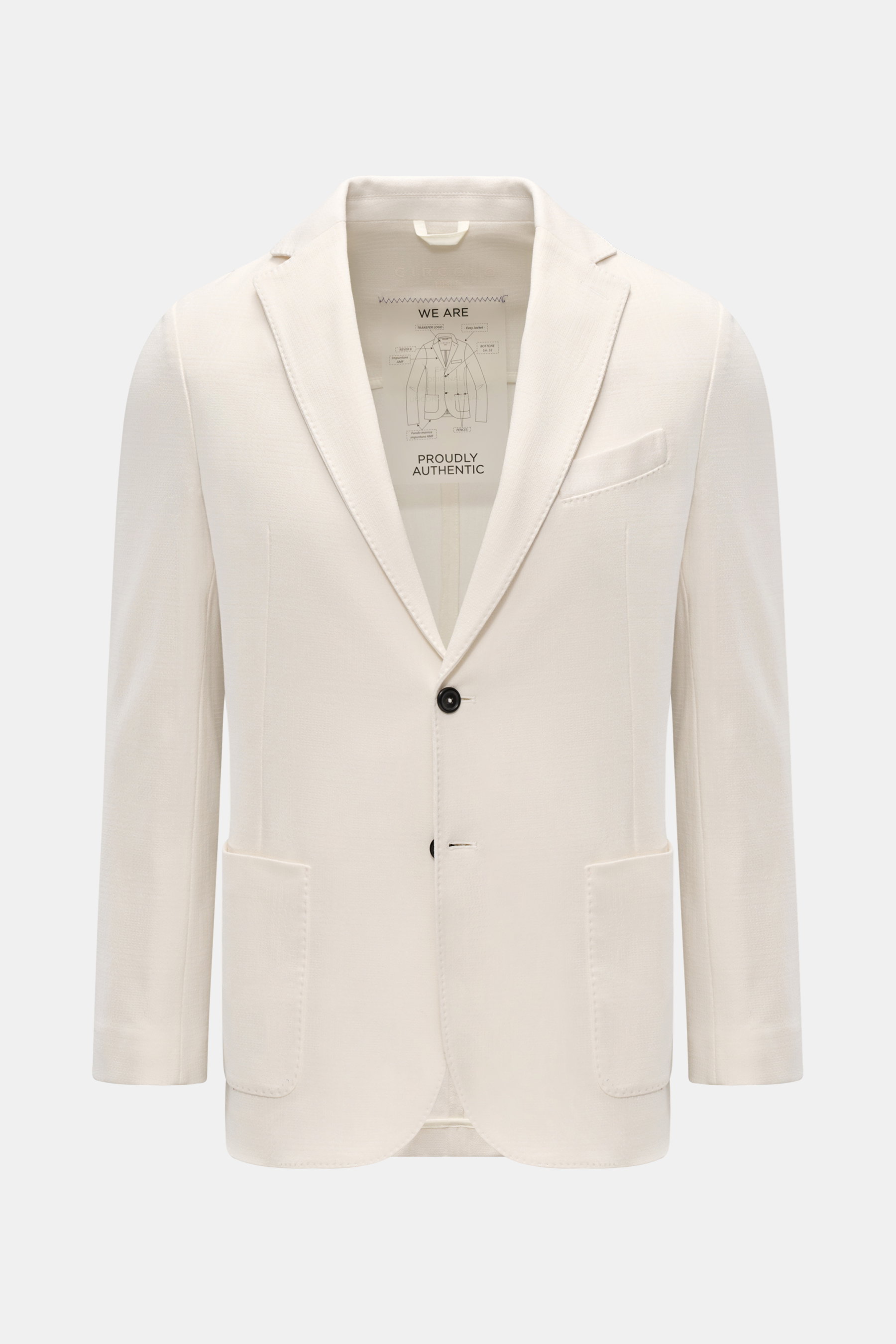 Circolo 1901 Jersey-Sakko offwhite