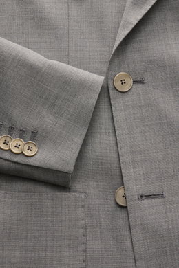 Santaniello Blazer grau meliert