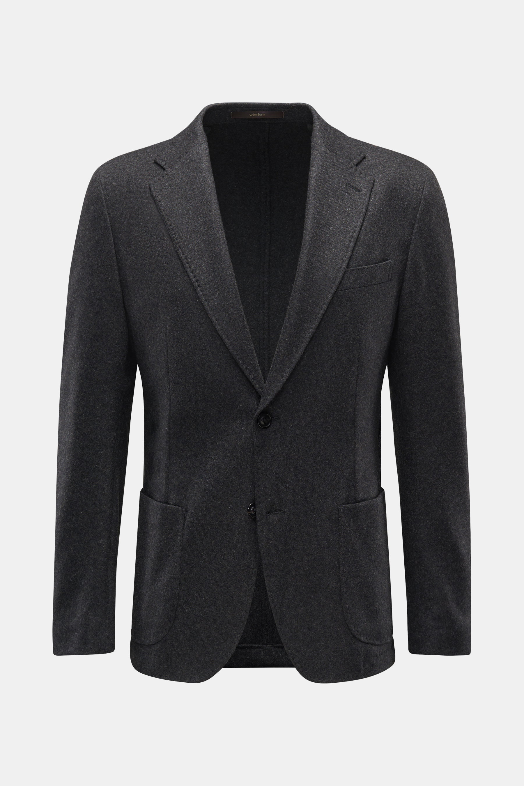 Windsor Cashmere Sakko 'Giro' dunkelgrau meliert